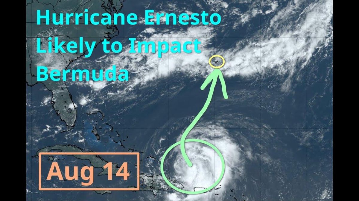 Hurricane Ernesto Intensifies Over Atlantic Waters The Pinnacle Gazette