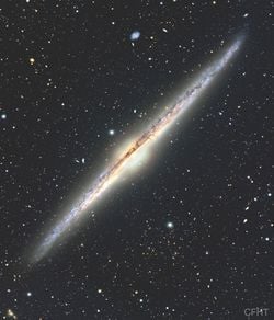 NGC 4565: Sınırdaki Galaksi