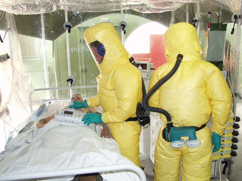 Ebola virüsü kişinin yattığı yerden ve kullandığı eşyalardan bulaşabilir.