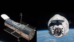 SpaceX ve NASA, Hubble Uzay Teleskobu'na hizmet etmek için Dragon'u başlatmaya bakıyor.