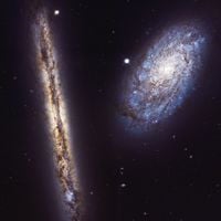  NGC 4302 and NGC 4298 