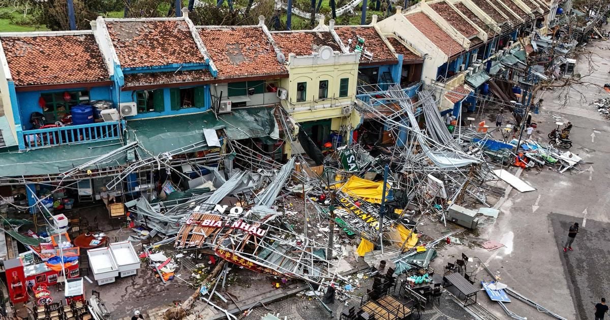 Typhoon Yagi Leaves Trail Of Destruction Across Vietnam