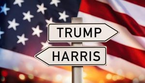 Trump And Harris Battle For Control Ahead Of 2024 Election