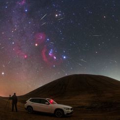  Orionid Meteors from Orion 