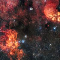  NGC 6357: The Lobster Nebula 