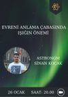 Astronom Sinan Koçak - Evreni Anlama Çabasında Işığın Önemi - Atocosmic