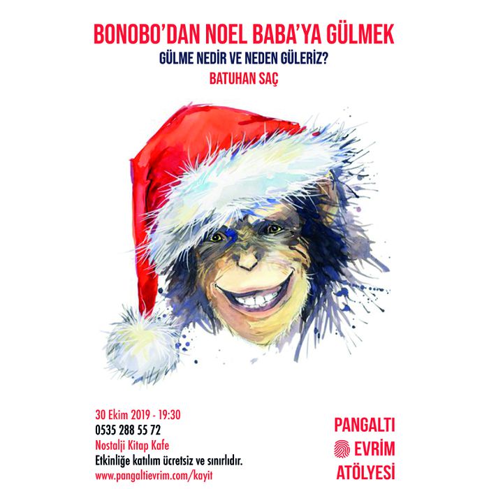 Bonobo'dan Noel Baba'ya Gülmek