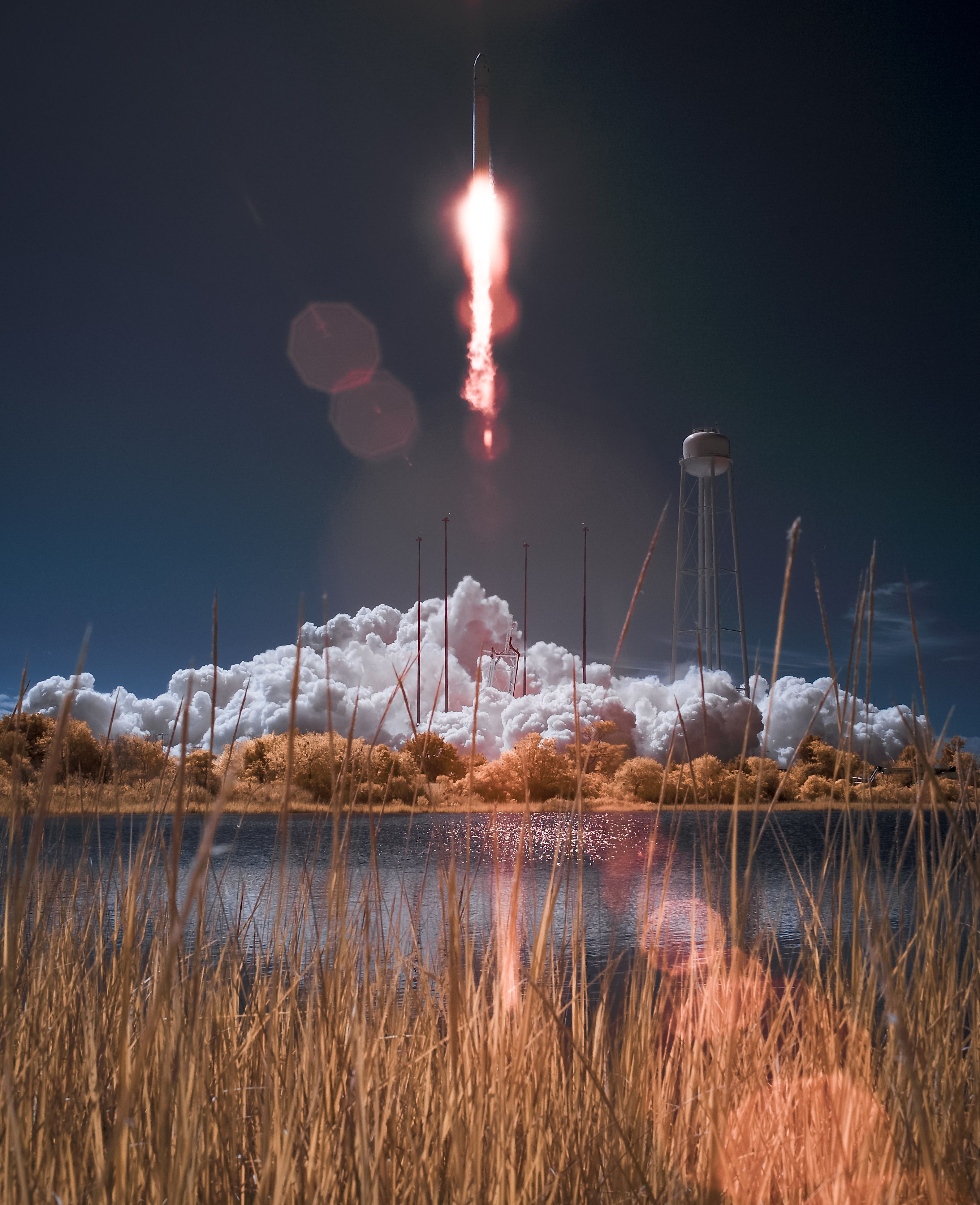  Antares Rocket Launch 