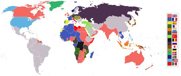 Dünya Üzerindeki Sömürge İmparatorlukları (19.yy)