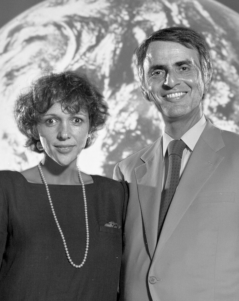 Ann Druyan ve Carl Sagan (1984)