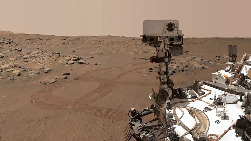 Görevinin 198. gününde, NASA'nın Perseverance Mars gezgini bu özçekimi yaptı.