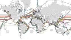 Okyanus Altı İnternet Kabloları Haritası!