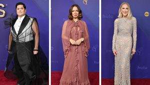 Stars Dazzle On Red Carpet At 2024 Emmy Awards