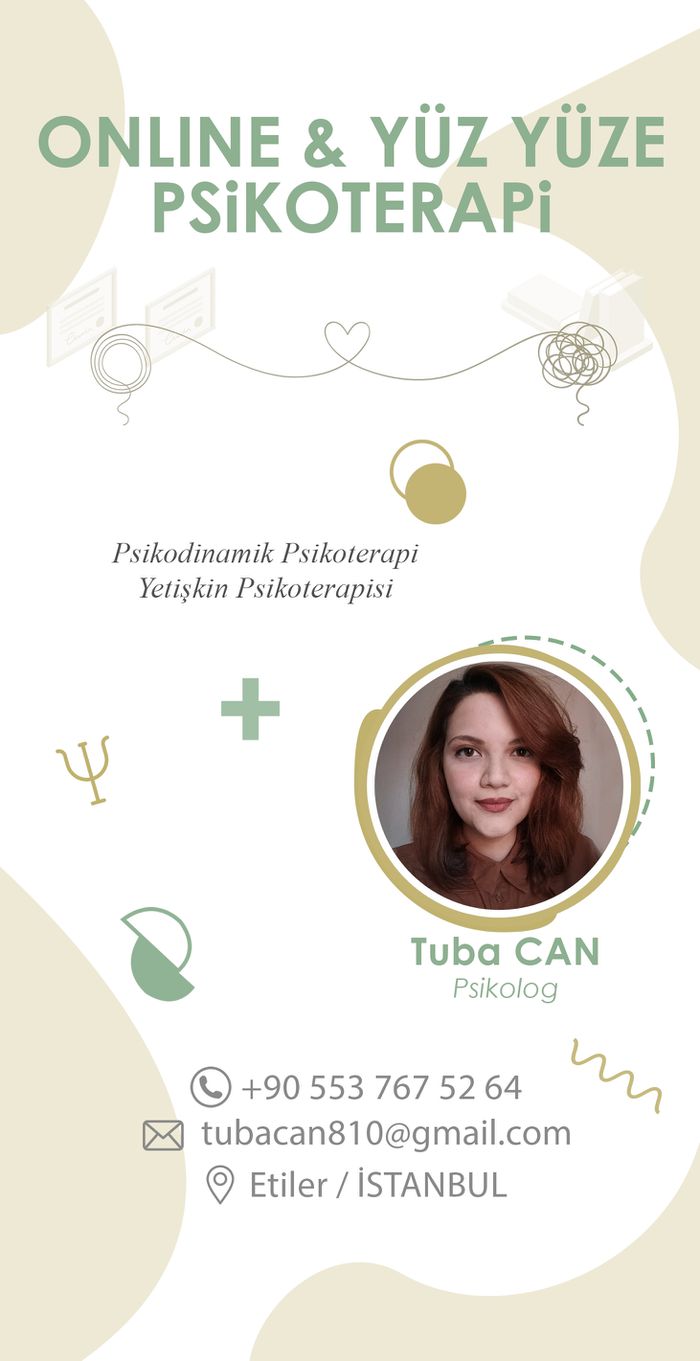 Psikodinamik Psikoterapi - Psikolog Tuba Can