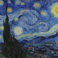  Starry Night by Vincent van Gogh 