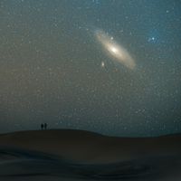 Patagonya Üzerinde Andromeda