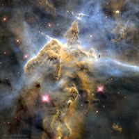  Mountains of Dust in the Carina Nebula 