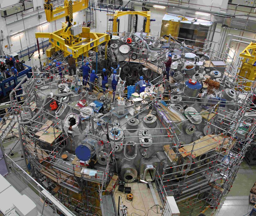 Wendelstein 7-X Füzyon Reaktörü İnşaası