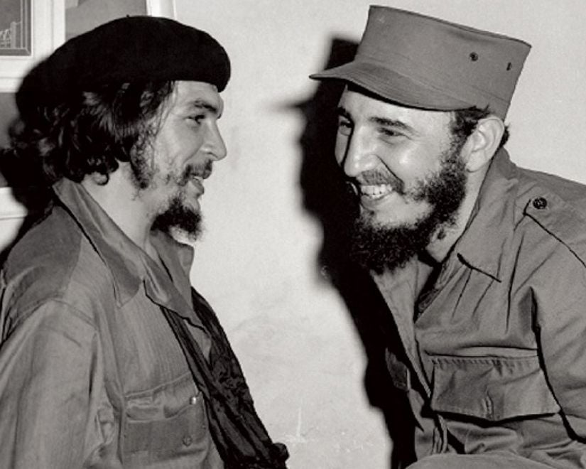 Che Guevara ve Fidel Castro