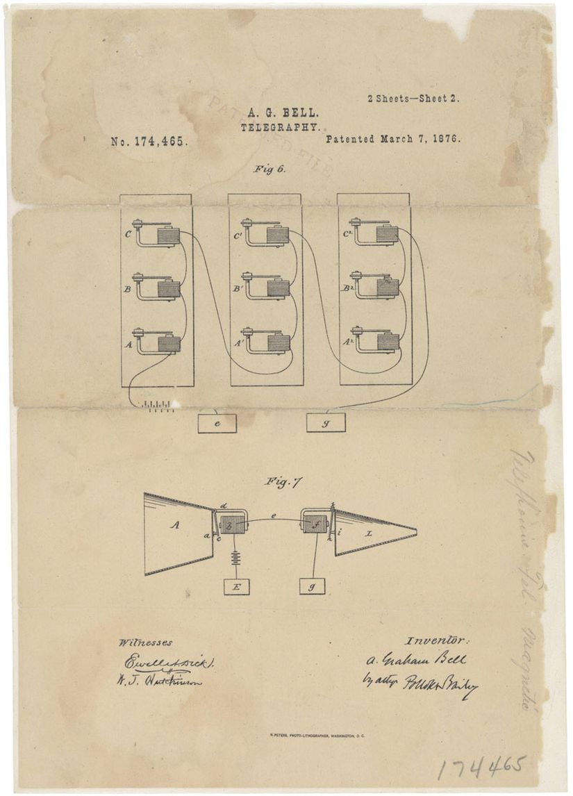 Graham Bell'in telefon patenti