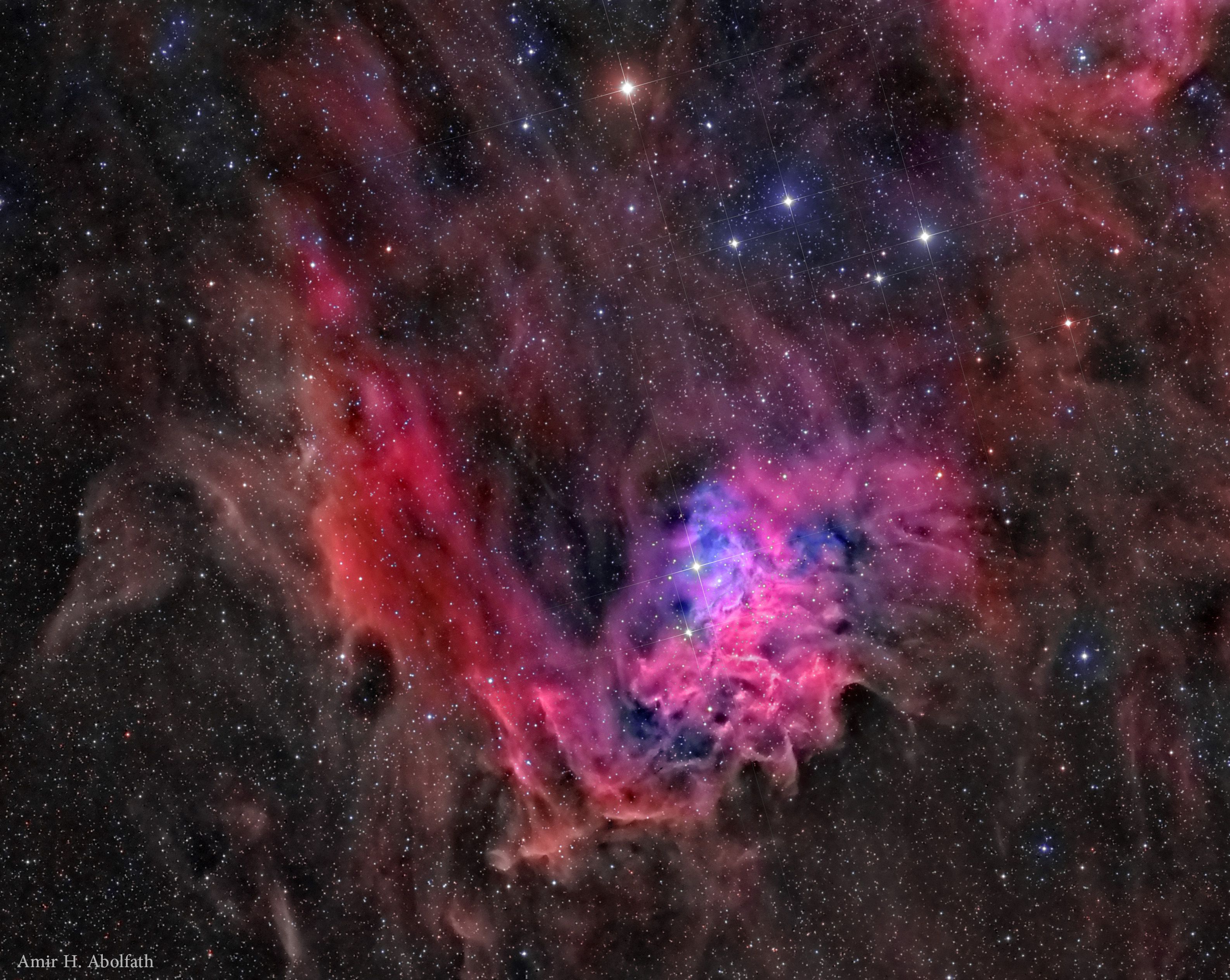  AE Aurigae and the Flaming Star Nebula 