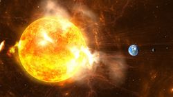 Önde gelen uzay bilimi uzmanı, bir güneş fırtınasından Dünya'ya 'doğrudan bir vuruş' öngörüyor.