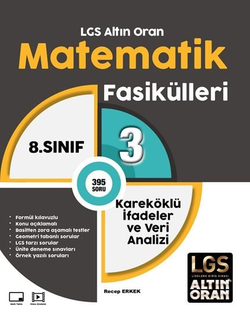 LGS ALTIN ORAN MATEMATİK FASİKÜLLERİ 3 KAREKÖKLÜ İFADELER VE VERİ ANALİZİ