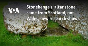 Altar Stone's Surprising Origin Reveals Ancient Neolithic Networks