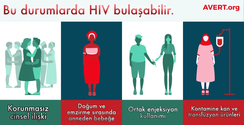 HIV (+) bireylerin toplumdan dışlanmaması adına bulaş yollarını bilmek gerekiyor.