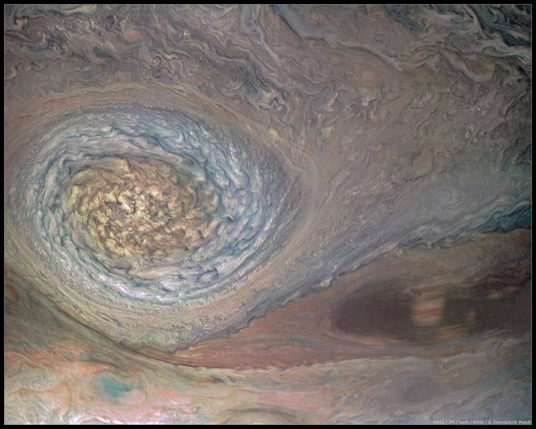  North North Temperate Zone Little Red Spot 