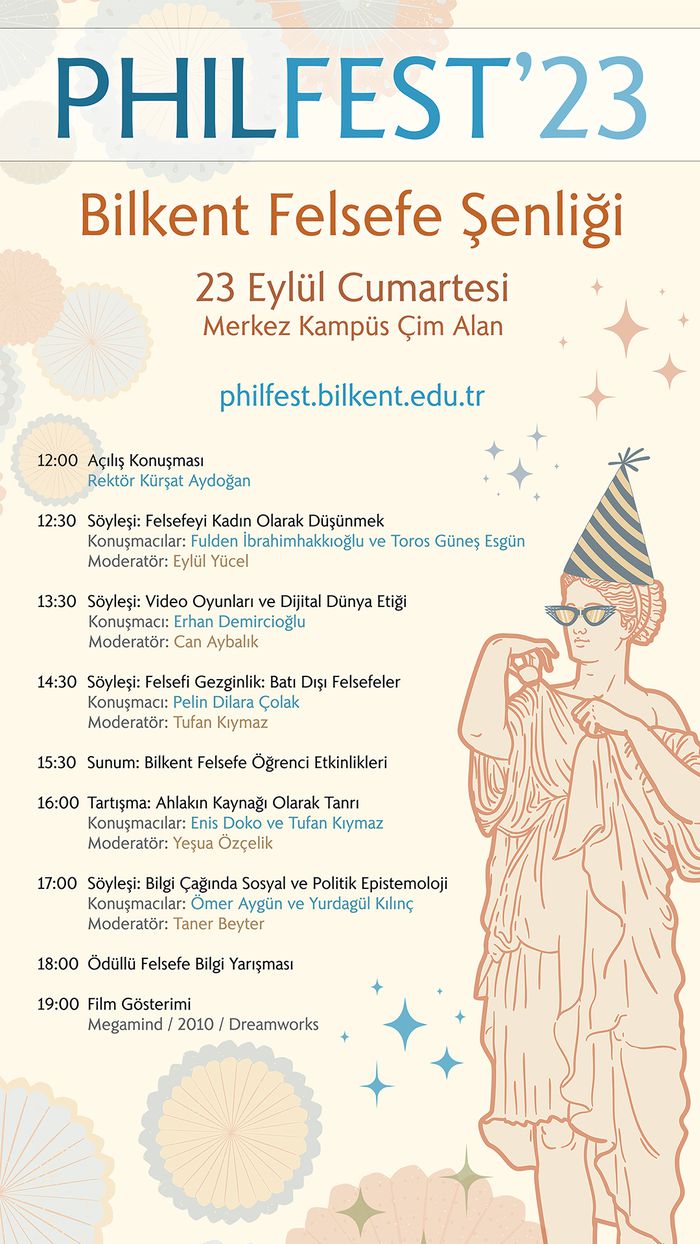 PhilFest'23 Bilkent Felsefe Şenliği