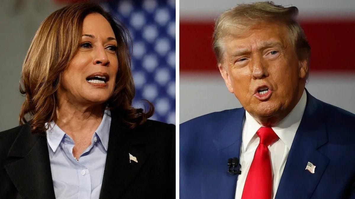 Trump And Harris Clash As Debate Ratings Soar