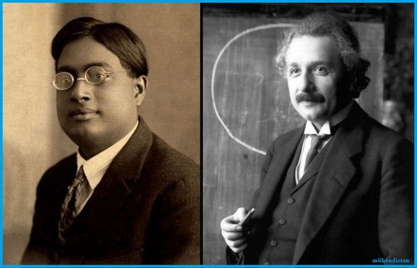Satyendra Nath Bose (1894-1974) ve Albert Einstein (1879-1955)