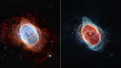 Güneyli Halka Nebulası: James Webb Teleskobu, Evren'deki Bambaşka Dünyalara Açılan Kapıları Fotoğrafladı!