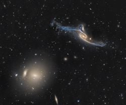 Pavo'daki Devasa Galaksiler