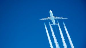 Higher Flying Aircraft Cause More Harmful Contrails