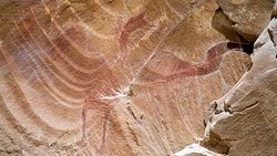 Antik İnsanların Çizdiği "Kanatlı Canavar", Bir Pterosaur'u veya Ejderha Gibi Mitolojik Bir Canlıyı Göstermiyor!
