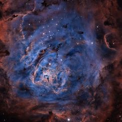  The Lagoon Nebula in Hydrogen, Sulfur, and Oxygen 