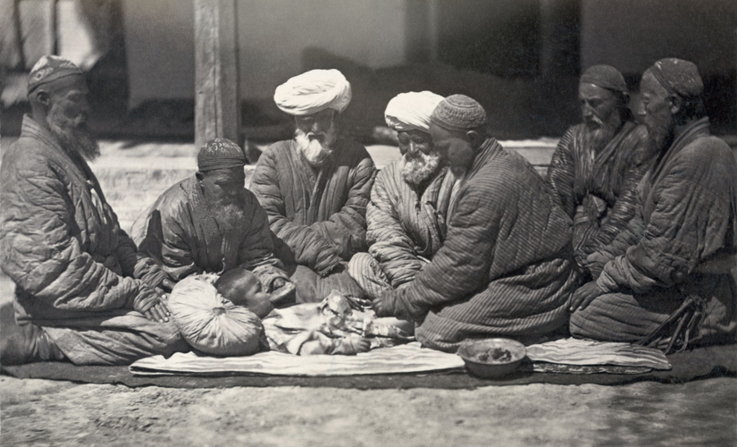 Orta Asya'da sünnet geleneği.