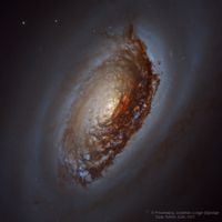 M64: Yakın Çekim Siyah Göz Gökadası
