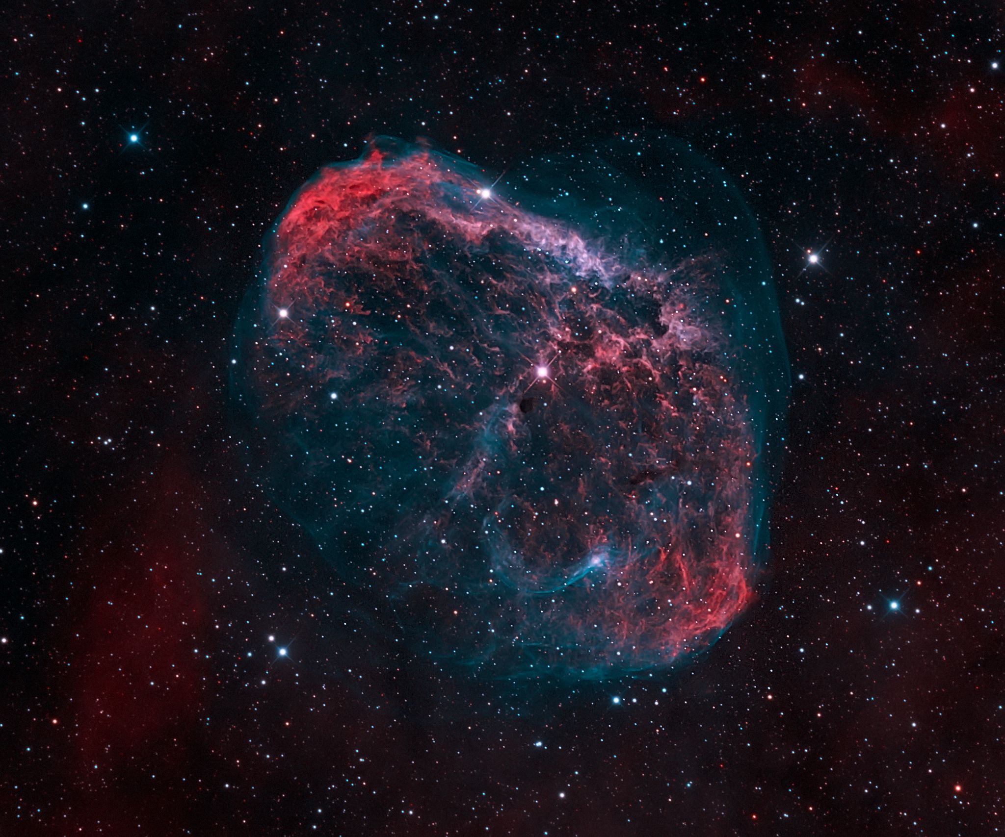  NGC 6888: The Crescent Nebula 