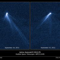  The Unexpected Tails of Asteroid P5 