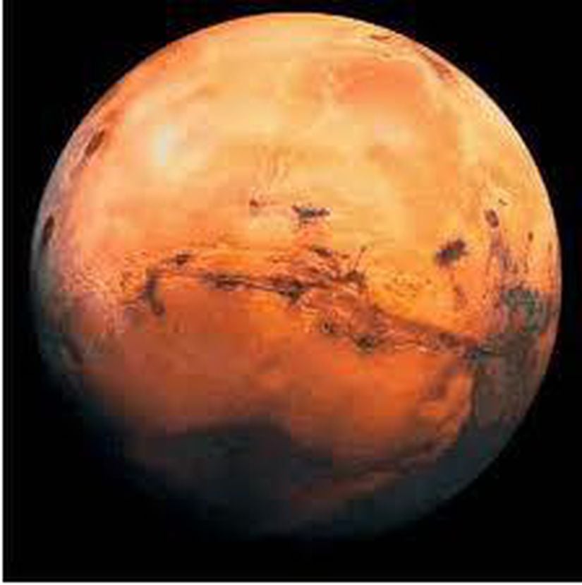 Kızıl Gezegen Mars...