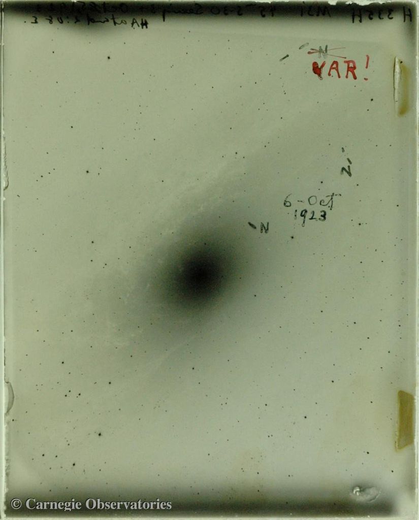 Eski bir galaksi fotoğrafı