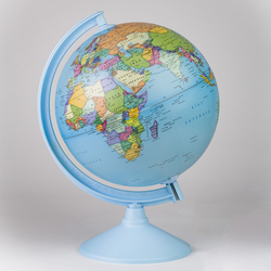 Dünya Küresi: Siyasi, 20 cm, Işıksız