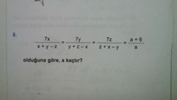 9.sınıf matematik, oran orantı sorusu nasıl olduğunu açıklayabilir misiniz?
