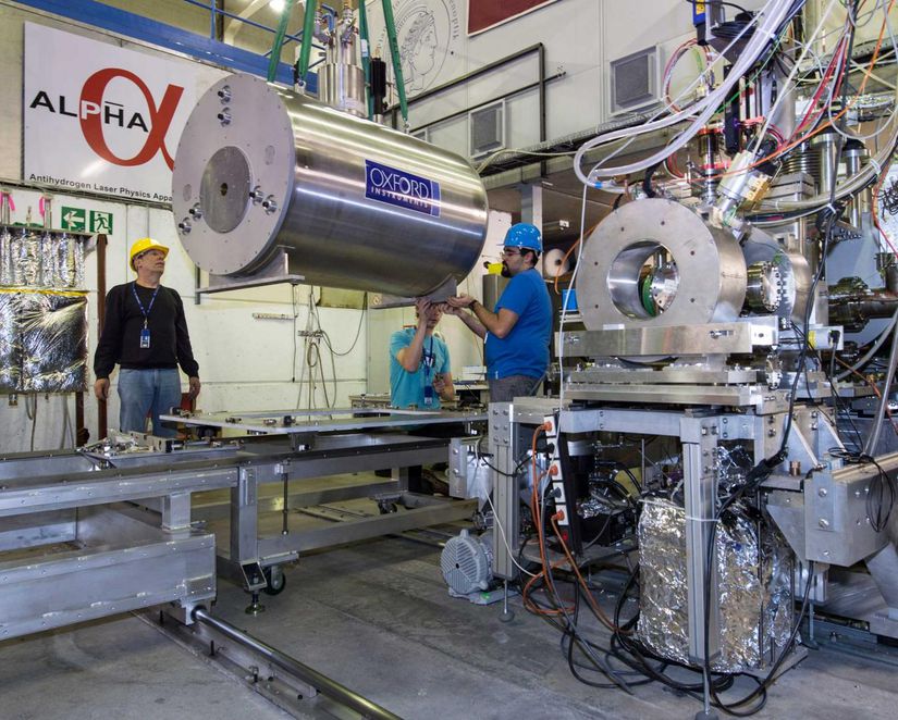 CERN araştırma merkezi ALPHA deneyi