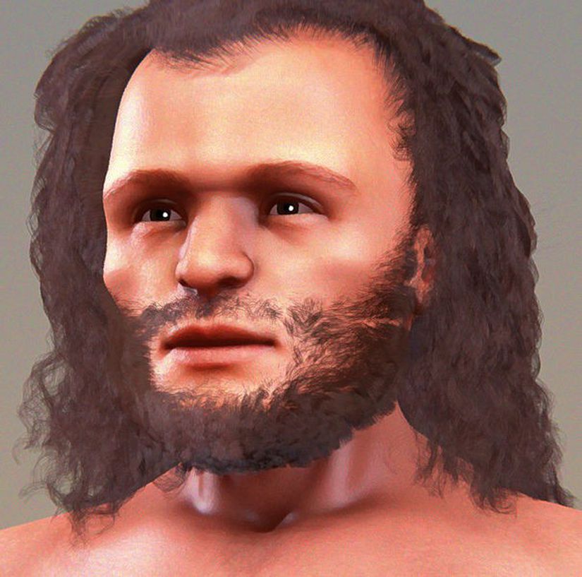 43.000 yıl kadar önce yaşamış olan Cro Magnon insanı...