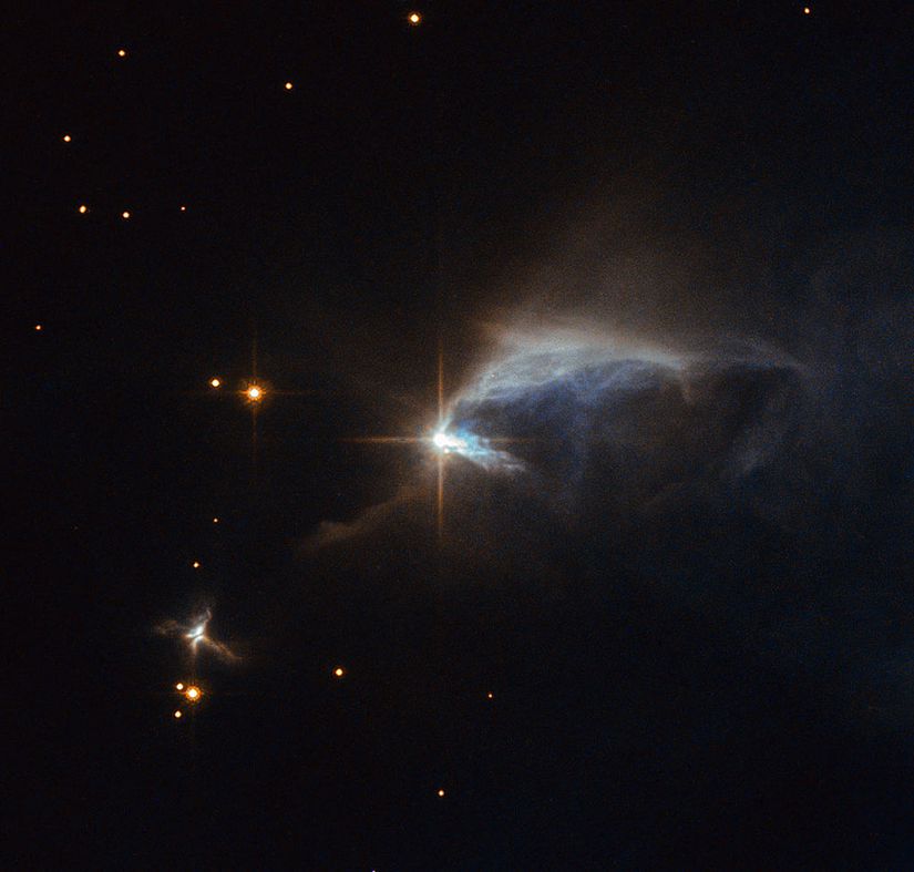 HBC 1, ana dizi öncesi (önyıldız evresinden sonraki evre) genç bir yıldız.