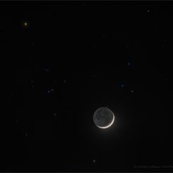  Moon in the Hyades 